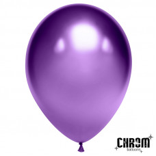 Шар (12''/30 см) Фиолетовый, хром.