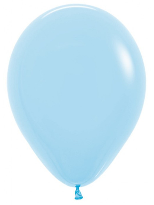 Шар (12''/30 см) Светло-голубой (039), пастель.