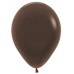 Шар (10''/25 см) Шоколадный (076), пастель.