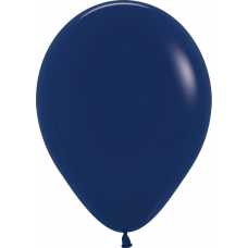 Шар (12''/30 см) Темно-синий (044), пастель.