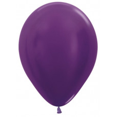 Шар (10''/25 см) Фиолетовый (551), металлик.