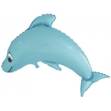 Шар (40''/102 см) Фигура, Дельфин, 1 шт.