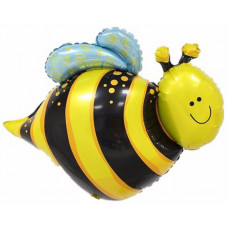 Шар (30''/76 см) Фигура, Веселая пчела, 1 шт.
