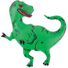 Шар (37''/94 см) Фигура, Динозавр Тираннозавр, 1 шт.